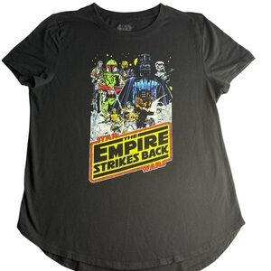 Star Wars Black Empire Strikes Back T-Shirt